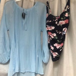 Romenza floral swimsuit